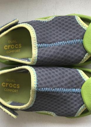 Босоножки кроксы crocs 26-27р. 17см.3 фото