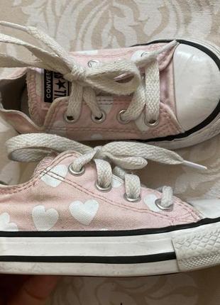 Кеды конверсы на девочку converse