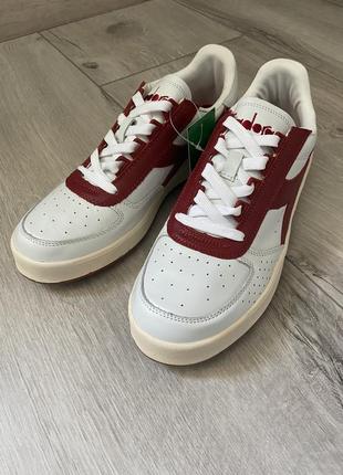 Кроссовки мужские diadora b.elite premium white