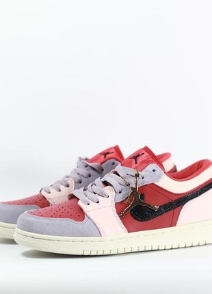 Nike jordan 1 low canyon rust жіночі кросівки