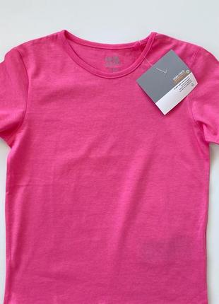 Футболка рожева для дівчинки,футболка для дівчинки 104,110,116,1227 фото