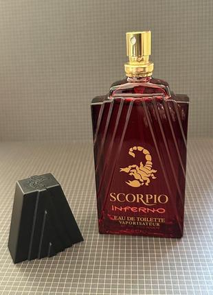 Scorpio inferno туалетная вода оригинал!4 фото