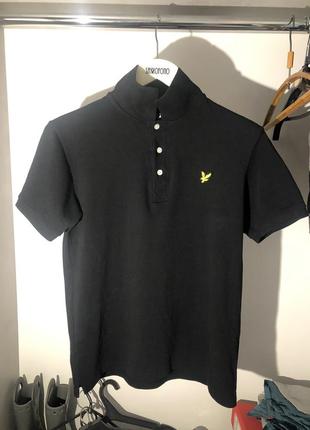 Поло lyle &amp; scott vintageine polo shirt black б/у 350 грн1 фото