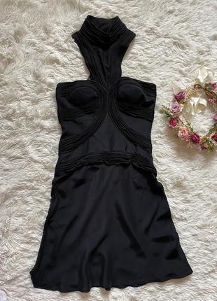 Коктальное мини платье roberto cavalli