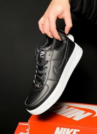 Кроссовки найк - nike air force 1 black/white