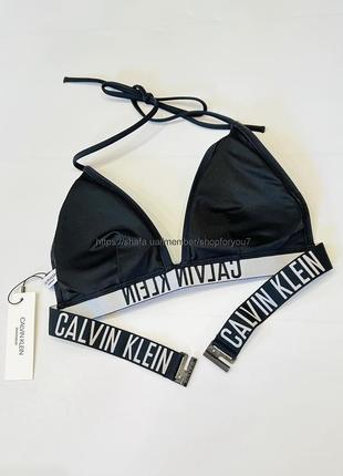 Купальник calvin klein чорний кельвін кляйн кельвин кляйн оригінал3 фото