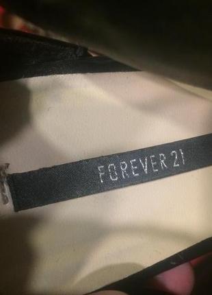 Forever 21 лакированные туфли босоножки 25 см5 фото