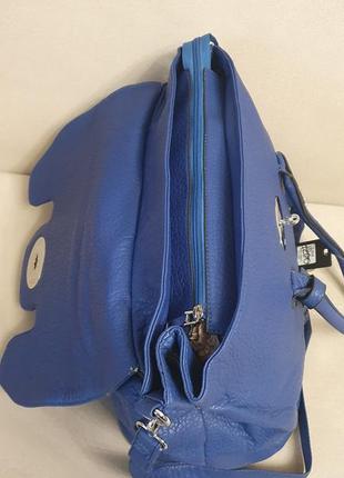 Стильная, вместительная,  мягкая женская сумка из эко кожи.7 фото