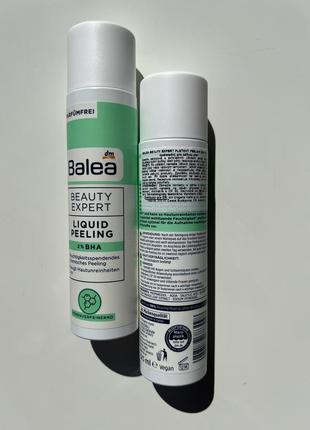 Balea liquid peeling 2% bha жидкий тонер-пилинг с салициловой кислотой 125мл2 фото