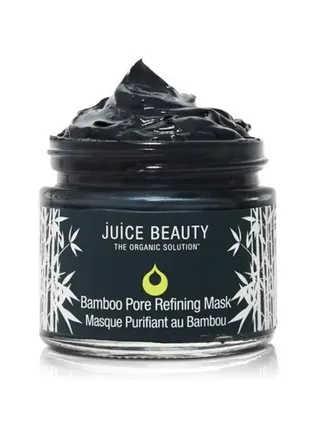 Очищуюча маска з бамбуковим вугіллям juice beauty bamboo pore refining mask 60 мл3 фото