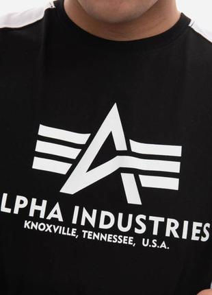 Мужская футболка alpha industries basic longsleeve5 фото