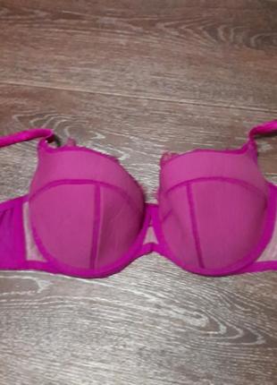 Брендовый новый роскошный кружный бюстгалтер р.38 f /85 g от ann summers, косточки, поролон2 фото