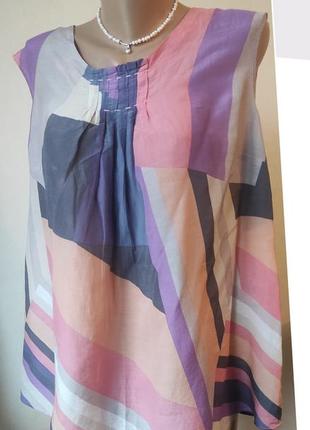 Блуза бавовна+шовк.