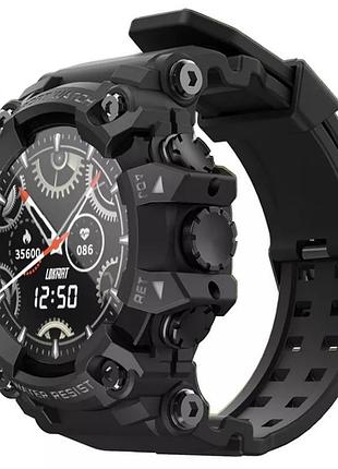 Чоловічий розумний смарт-годинник smart watch/фітнес браслет трекер dws745 чорний