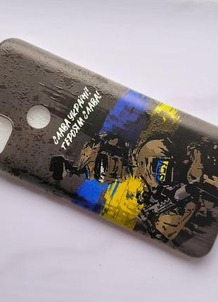 Чохол слава україні! героям слава! для camshield для xiaomi redmi note 9c