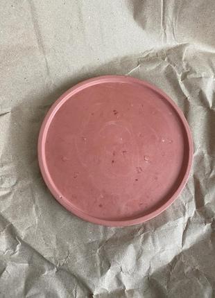 Тарелка из гипса