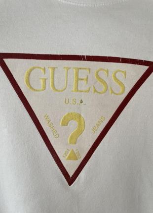 Футболка guess біла оригінал s2 фото