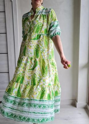 Шикарне літнє плаття 👗 з воланами