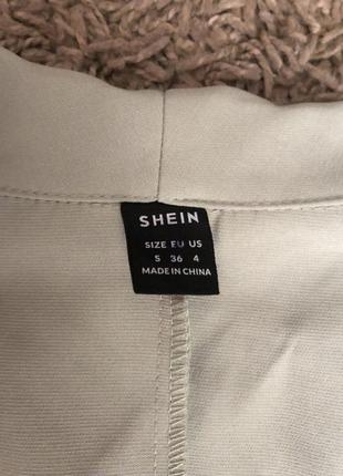 Удлиненный трендовый пиджак shein роз 34-36🔥🔥🔥8 фото
