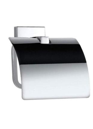 Держатель для бумаги jaquar kubix prime с крышкой, хром (akp-chr-35753ps)