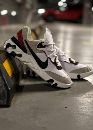 Мужские кроссовки nike react silver