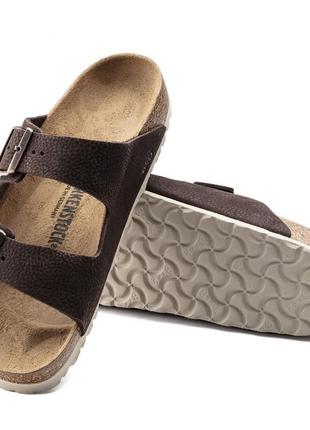 Сланцы, шлепки birkenstock arizona cuir nubuck оригинал.кожа