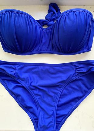 Синий купальник