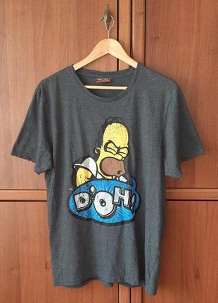 Чоловіча футболка гомер | сімпсони | the simpsons
