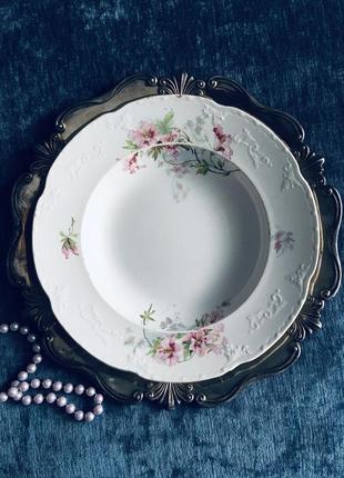 🔥 блюдо 🔥 тарелка старинная винтаж кузнецов фарфор