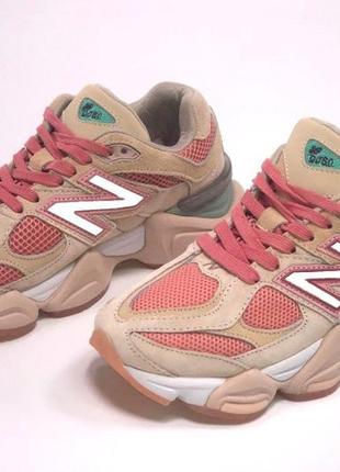 Кроссовки new balance 9060 pink5 фото