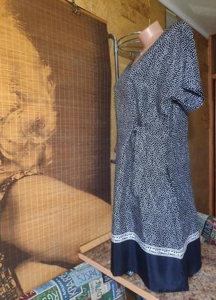 Платье/100%вискоза/ свободное с карманами  masai3 фото