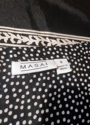 Платье/100%вискоза/ свободное с карманами  masai8 фото