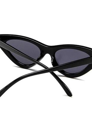 Солнцезащитные очки в ретро стиле - кошечки 100468 фото