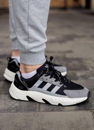 Мужские кроссовки adidas zx 22 boost black grey 41-42-44-45