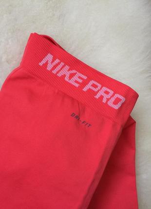 Спортивні лосіни легінси капрі nike pro, оригінал6 фото