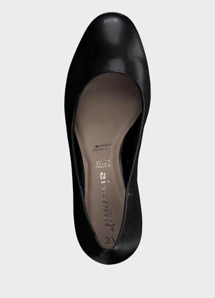 Сапоги туфли черные лодочки натуральная кожа tamaris7 фото