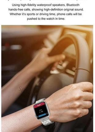 Умные смарт часы smart watch. женские мужские сенсорные смарт-часы с тонометром sti1635 фото