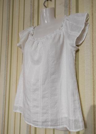 Летняя хлопковая футболка блуза блузка adiva2 фото