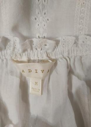 Летняя хлопковая футболка блуза блузка adiva4 фото