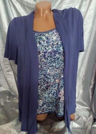 Блузка-обманка.