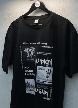 Преміальна футболка no pain no gain5 фото
