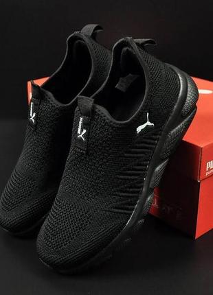 Кроссовки женские puma all black