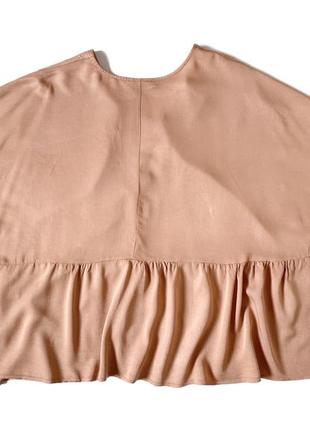 Asos curve стильная вискозная блузка большого размера, xxxl/xxxxl7 фото