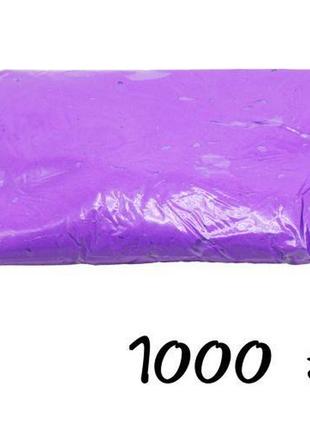 Тесто для лепки фиолетовое, 1000 г1 фото