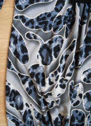 Туніка блузка блуза кофта 3д 3d анімалістичний принт 3д 3d підійде для вагітних5 фото