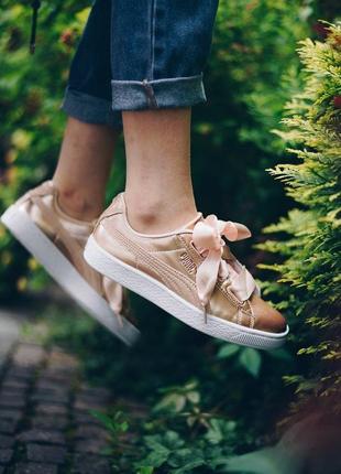 Кросівки puma basket heart lunar lux1 фото