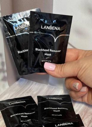 Маска lanbena black head от черных точек2 фото