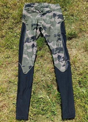 Женская термобелье, спортивные камуфляжные лосины athena camo legging