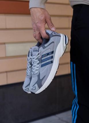 Чоловічі кросівки adidas response cl grey black 44
