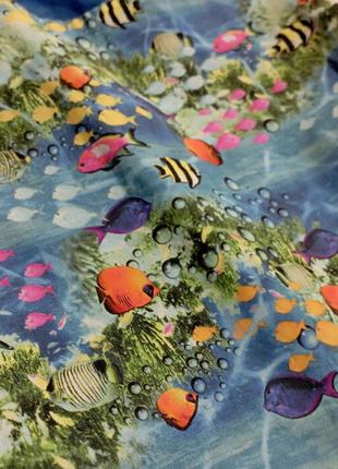 Платье сарафан платье море аквариум рыбки george стан идеальное4 фото